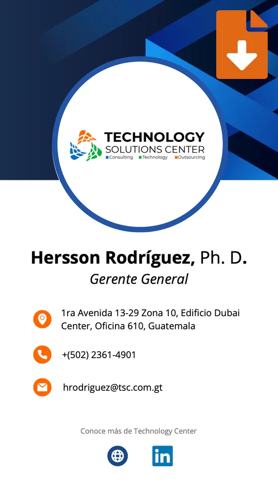 Tarjeta de presentación